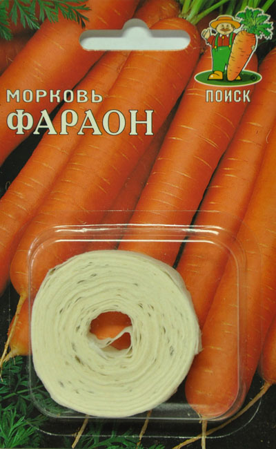 Морковь Фараон лента 8м (Поиск)