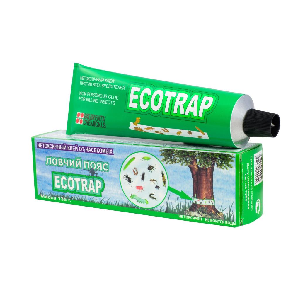 Ловчий пояс клей "ECOTRAP" против насекомых-вредителей 135 гр.(50) 