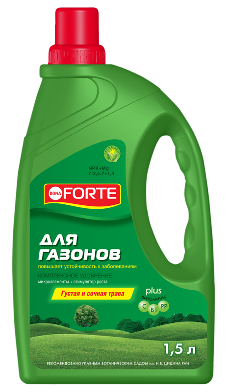 Bona Forte ЖКУ открытого грунта для газонов  1,5л (4)