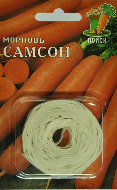 Морковь Самсон лента 8м (Поиск)