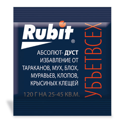 Дуст "Абсолют" Рубит пакет 120г (80)